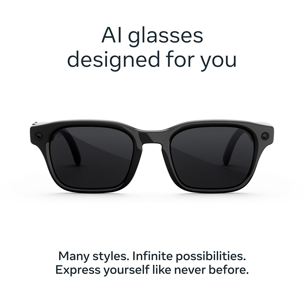 Meta Adventurer Standard Classic Black Polar Grey Lenses