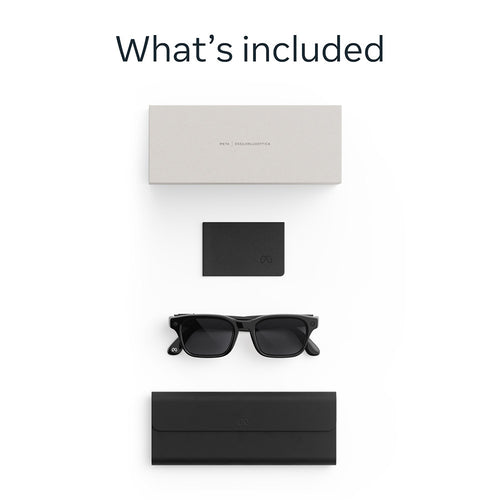 Meta Adventurer Standard Classic Black Polar Grey Lenses