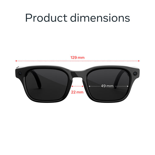 Meta Adventurer Standard Classic Black Transitions® Grey Lenses