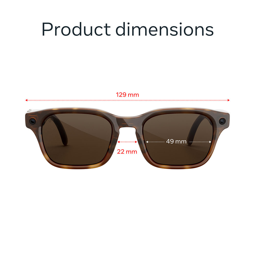 Meta Adventurer Standard Classic Tortoise Brown Lenses