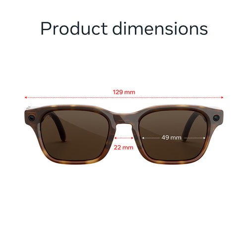 Meta Adventurer Standard Classic Tortoise Brown Lenses