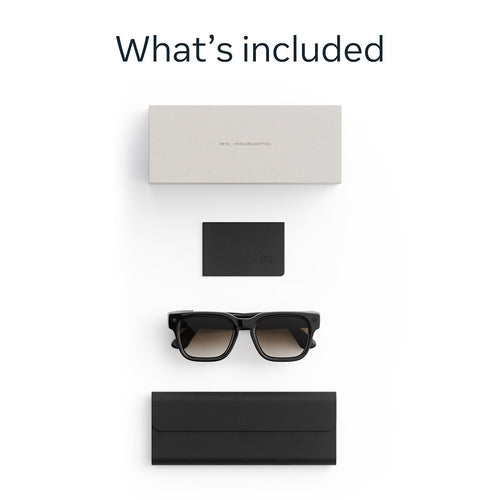 Meta Fury Classic Black Brown Gradient Lenses
