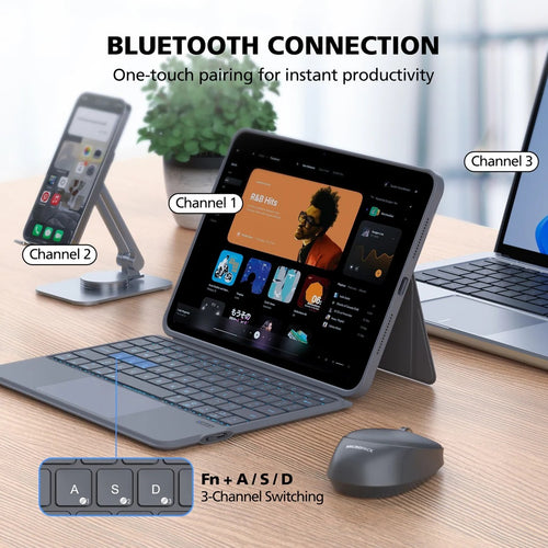 Micropack MTK-01-PRO Bluetooth Keyboard for iPad Pro 11-Inch