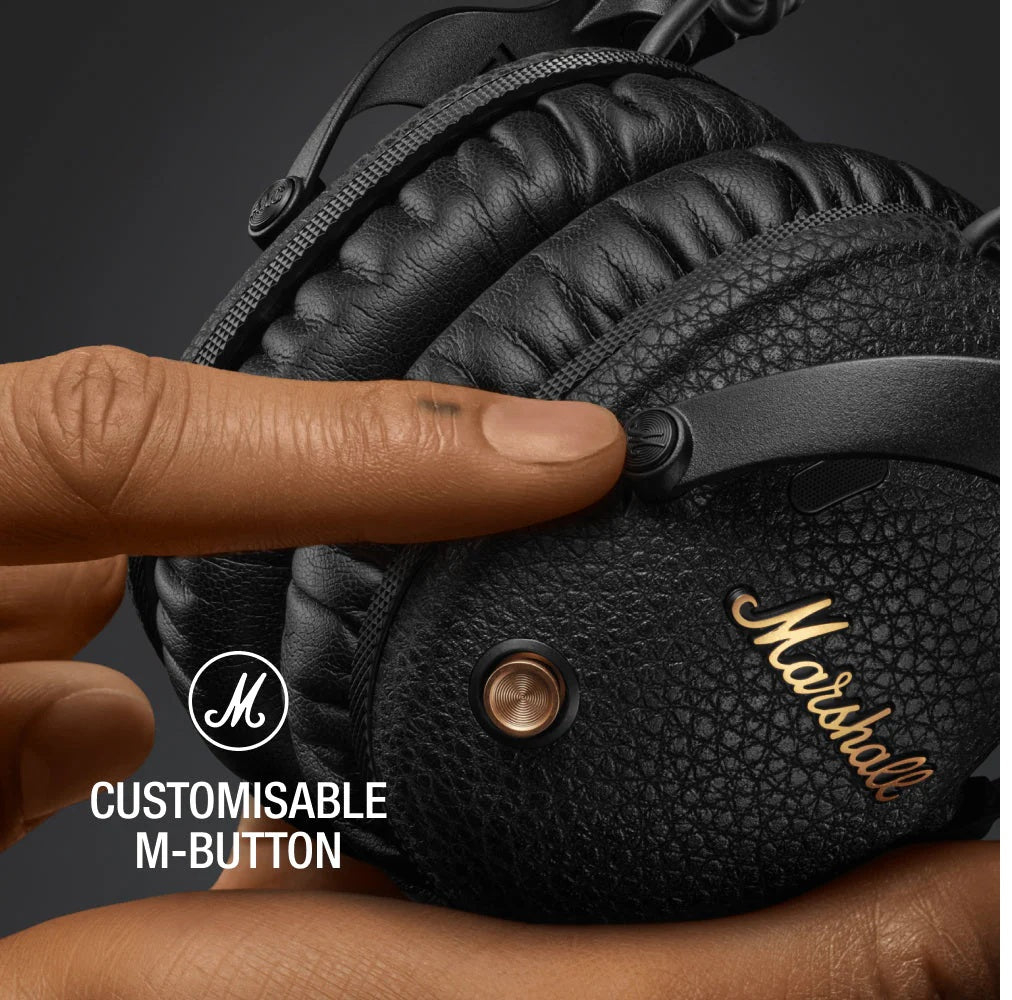 Marshall Monitor III ANC BT Headphones Black – Challenger Singapore