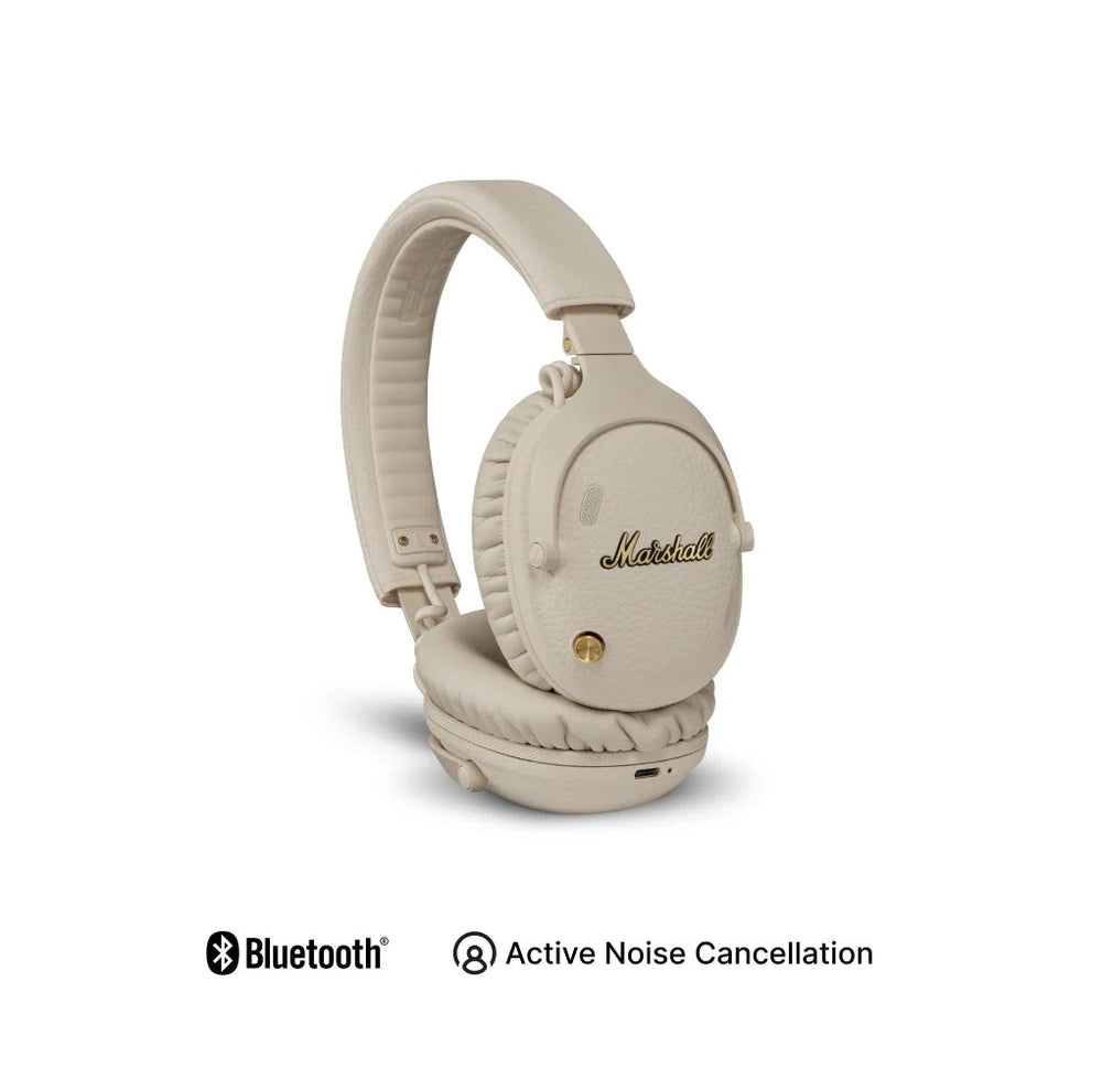 Marshall Monitor A.N.C lll Cream ヘッドホン Marshall Monitor III ANC BT Headphones Cream – Challenger Singapore