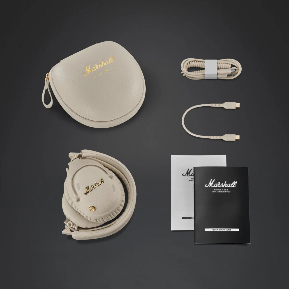 Marshall Monitor III ANC BT Headphones Cream