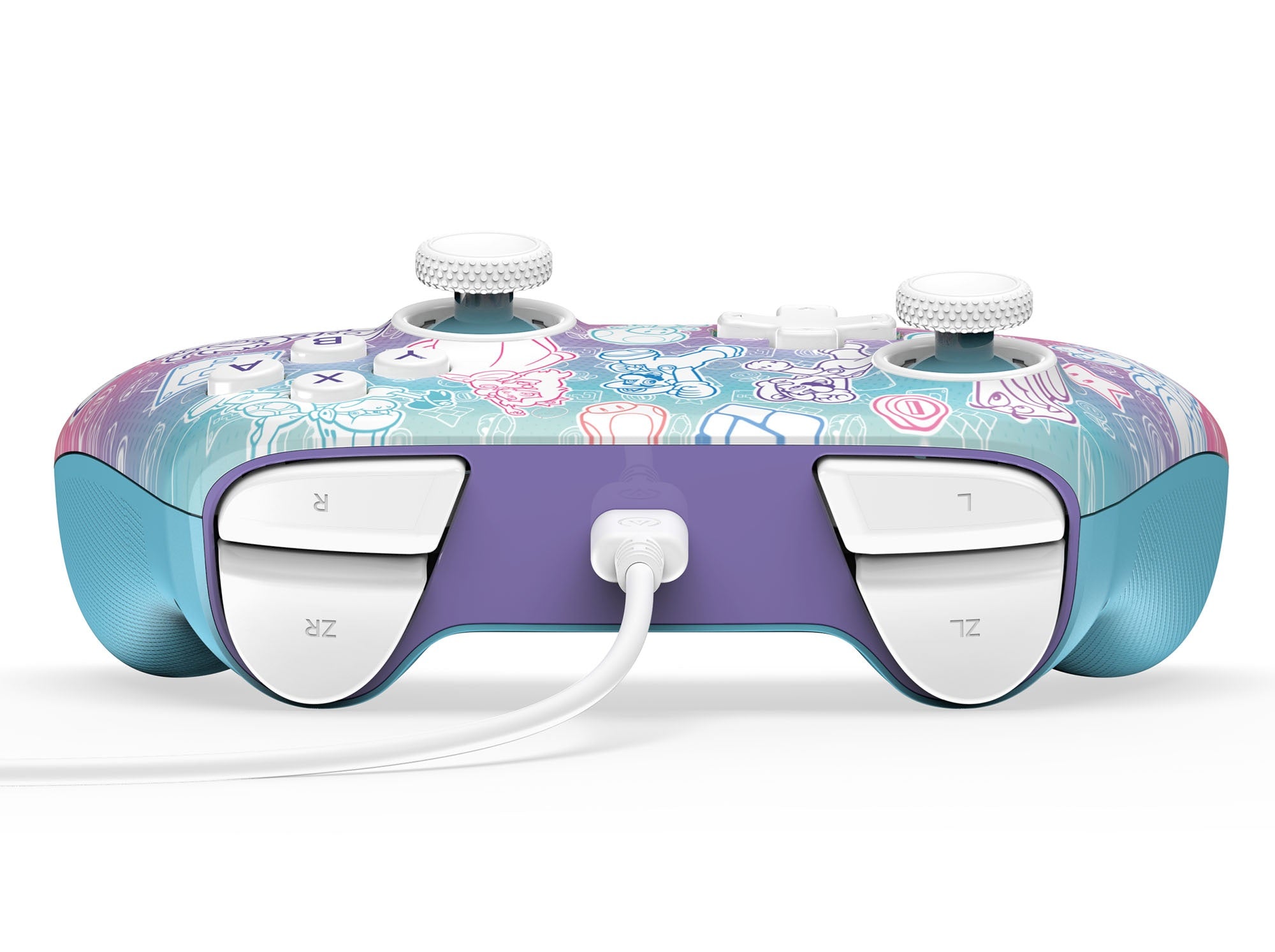 PowerA NSW2 Advantage Wired Controller Mushroom Kingdom