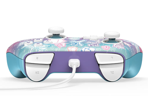 PowerA NSW2 Advantage Wired Controller Mushroom Kingdom
