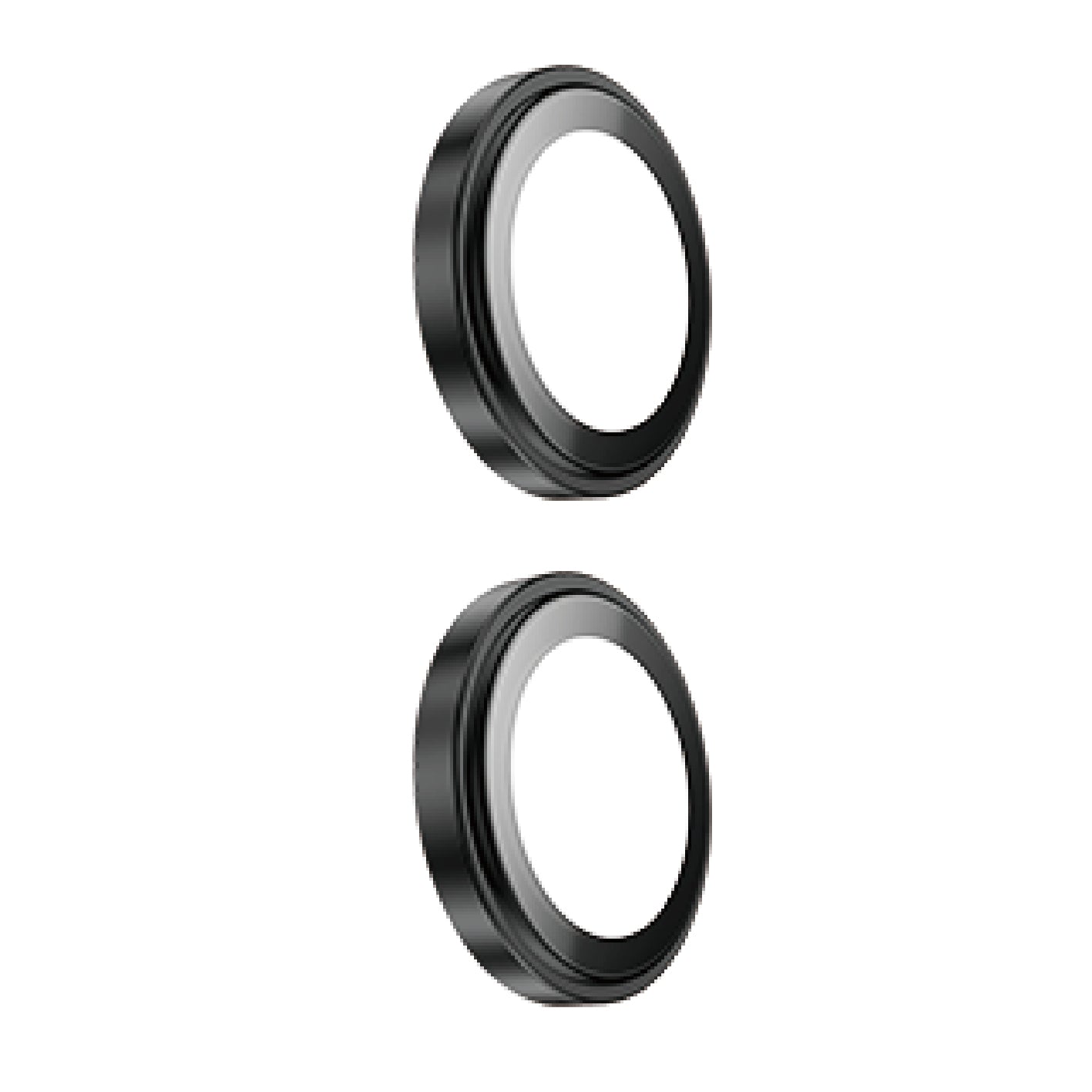 Nbrandz/N-iPhone 17 Black Camera Premium Lens Protector