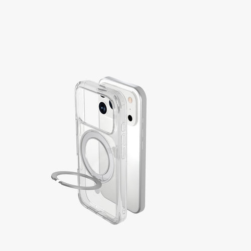Nbrandz.N-Mag360-iPhone 17 Pro Clear Mag360 Touch 360 Rotation Protective Case