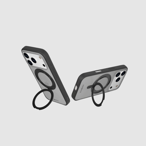 Nbrandz/N-Mag360-iPhone 17 Pro Matt Black Mag360 Touch 360 Rotation Protective Case