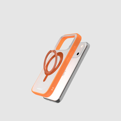 Nbrandz/N-Mag360-iPhone 17 Pro Sunset Gold Mag360 Touch 360 Rotation Protective Case