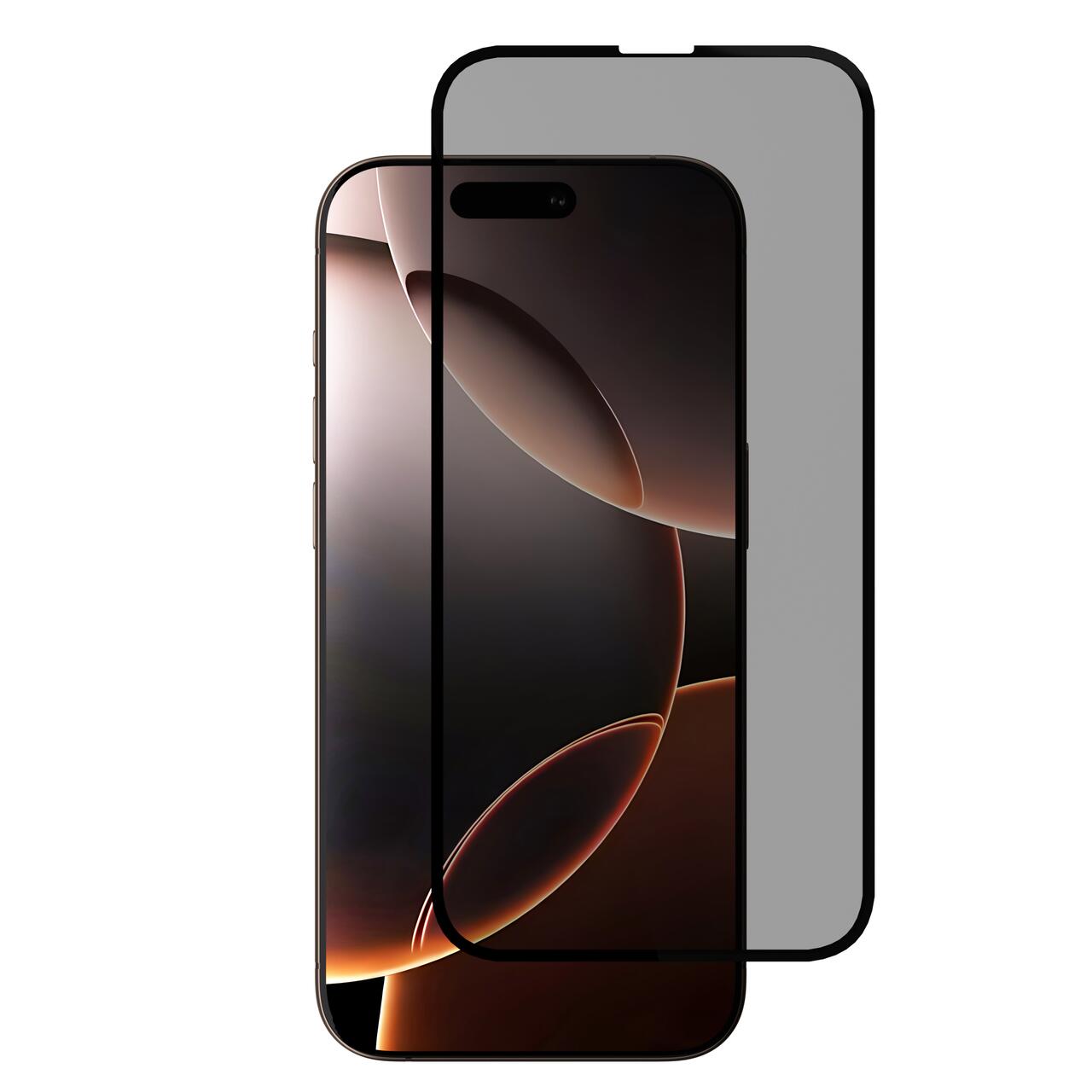 Nbrandz/N-iPhone 17 Pro PRY63 Full Cover Privacy GLS Protector