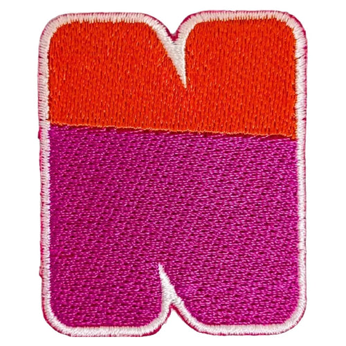 KAGS KG0229 Personalise Me N 5cm Embroidered Hybrid Patch