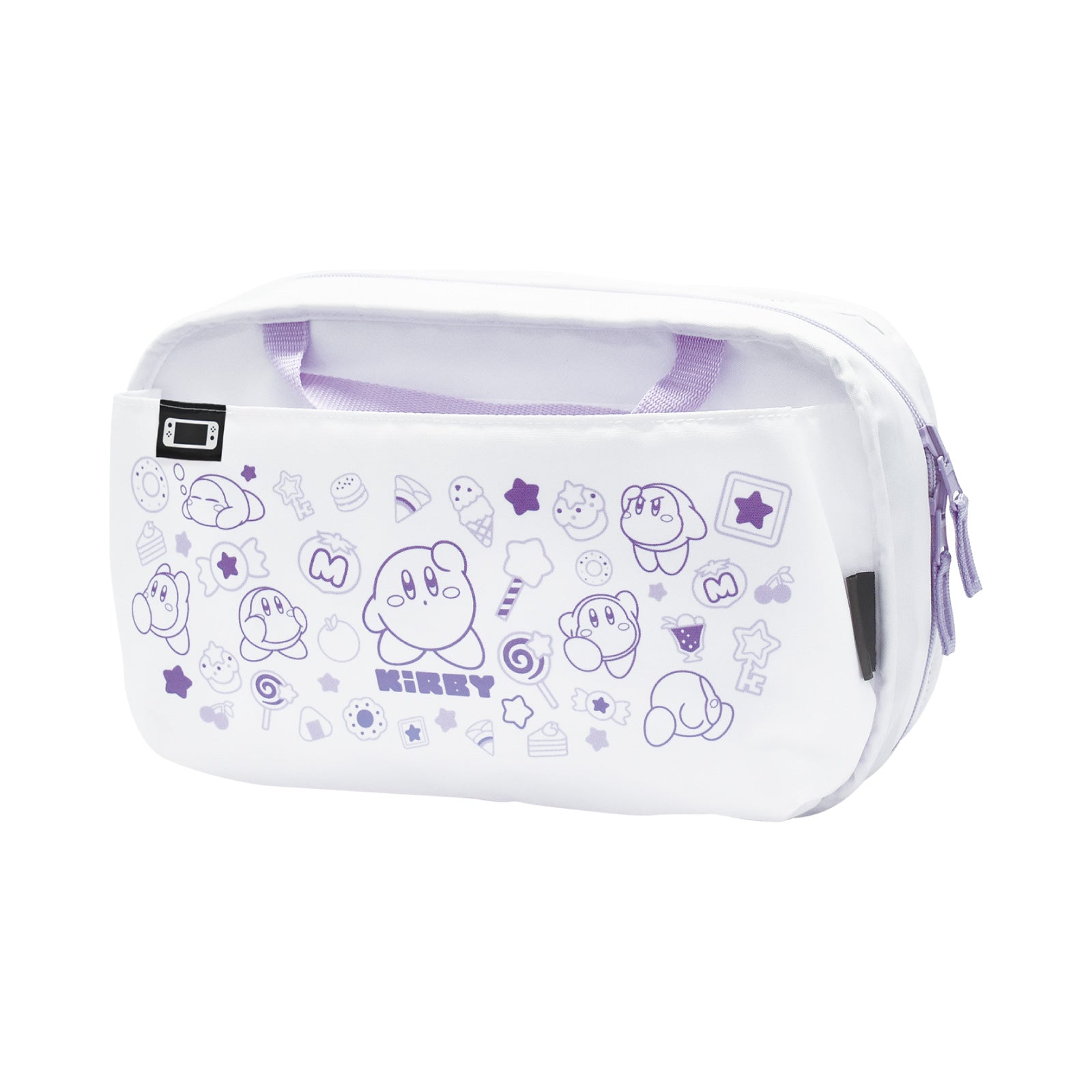 HORI Reversible Travel Pouch for Nintendo S2 Kirby&Waddle Dee