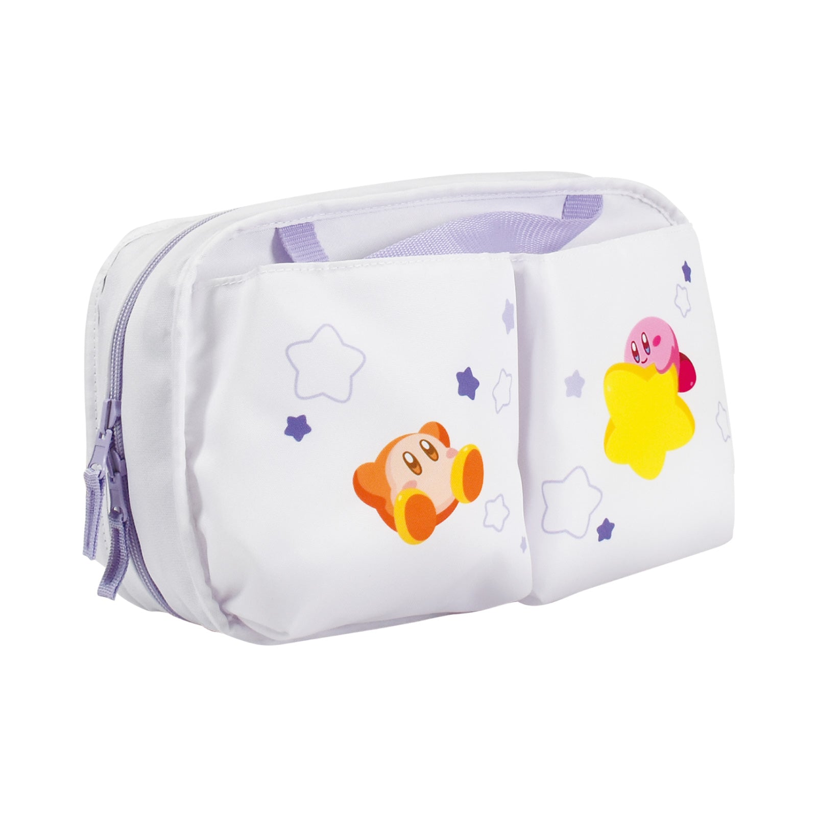 HORI Reversible Travel Pouch for Nintendo S2 Kirby&Waddle Dee