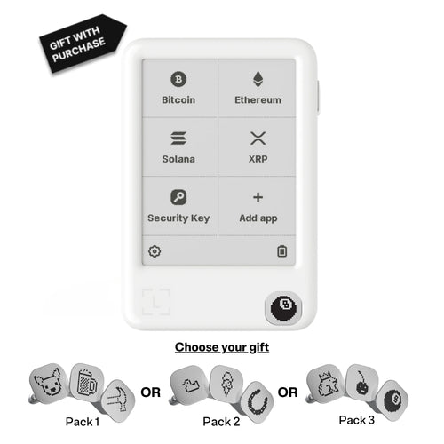 Ledger Nano Gen 5 Crypto Hardware Wallet (Gracier White)