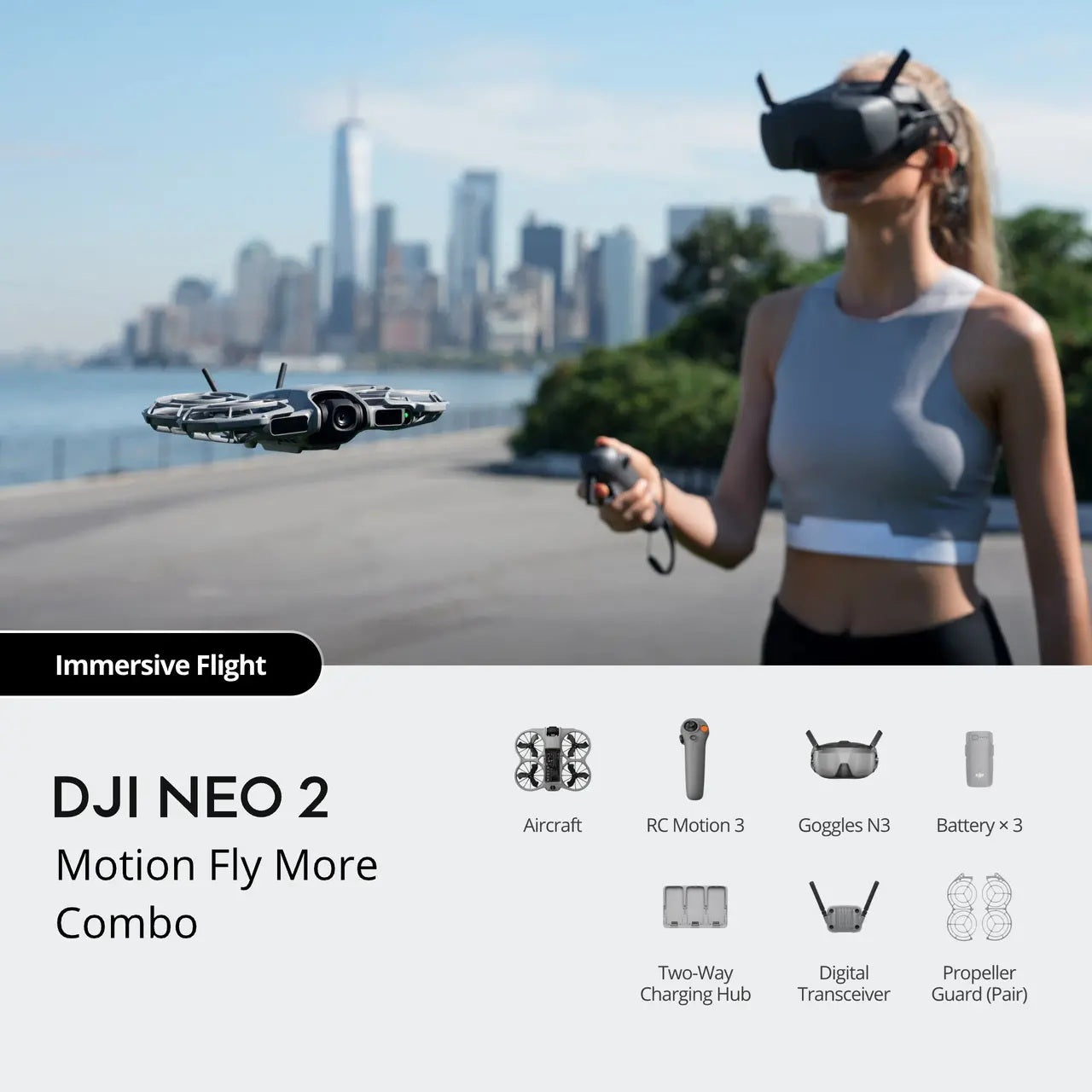 DJI Neo 2 Motion Fly More Combo – Challenger Singapore