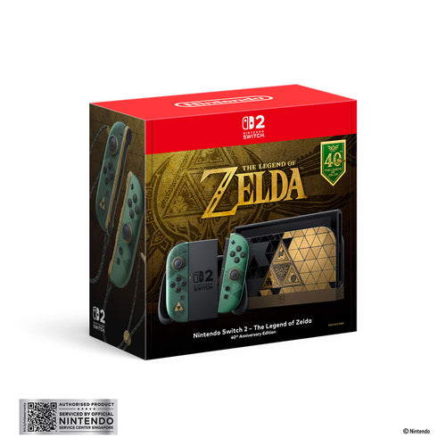 Nintendo Switch 2 - The Legend of Zelda - 40th Anniversary Edition