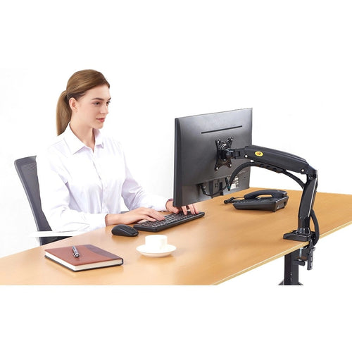 Northbayou F80 Single Monitor Arm (Charcoal Matt)