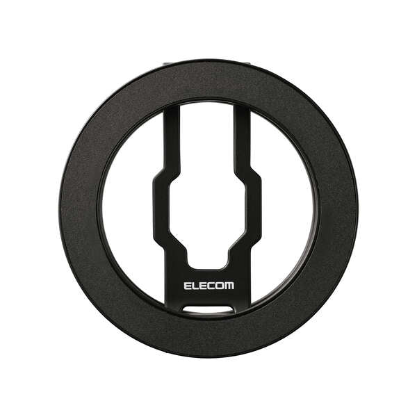 Elecom P-DSCMPWM01BK MAGKEEP Double Sided Magnetic Stand for Smartphone (Black)