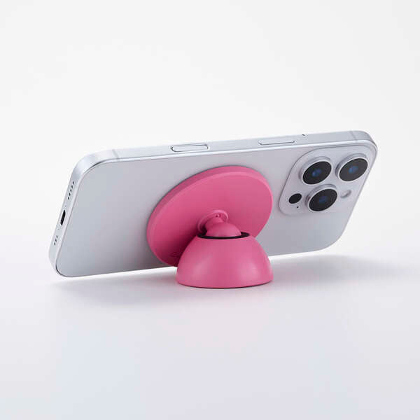 Elecom P‑DSMMWPN MAGKEEP Mobapita Selfie Stand - Pink