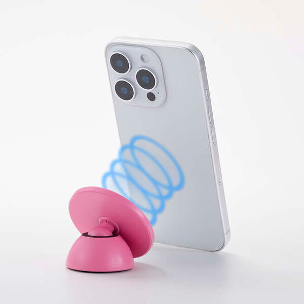 Elecom P‑DSMMWPN MAGKEEP Mobapita Selfie Stand - Pink