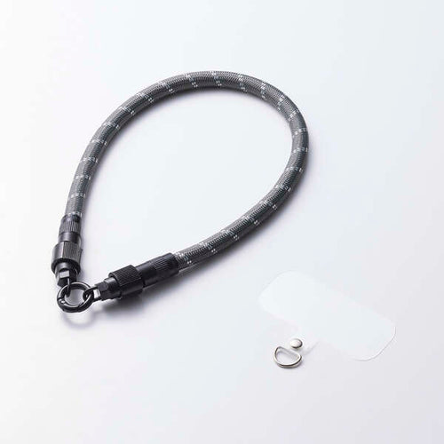 Elecom P-STHH1CC08BK2 2-in-1 USB Cable Hand Strap