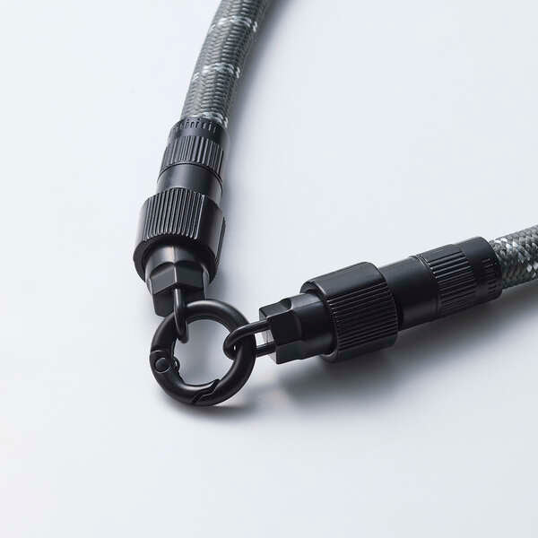 Elecom P-STHH1CC08BK2 2-in-1 USB Cable Hand Strap