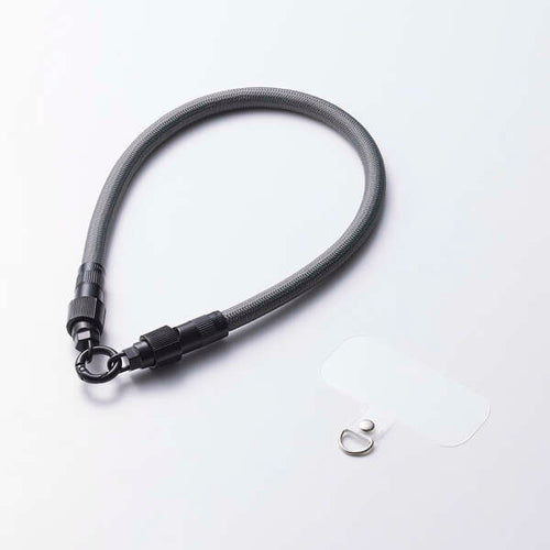 Elecom P-STHH1CC08BK 2-in-1 USB Cable Hand Strap
