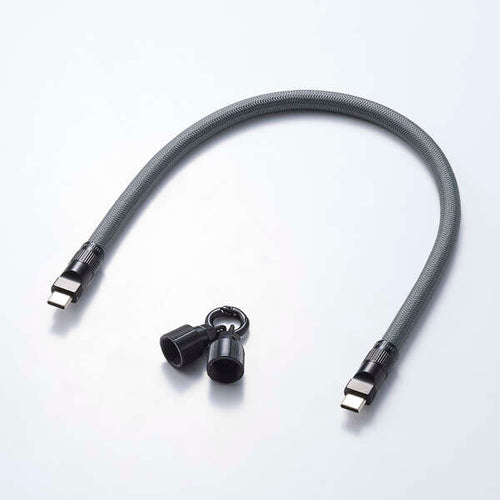 Elecom P-STHH1CC08BK 2-in-1 USB Cable Hand Strap