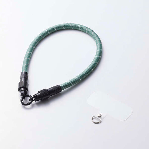 Elecom P-STHH1CC08GN 2-in-1 USB Cable Hand Strap