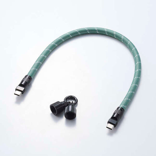 Elecom P-STHH1CC08GN 2-in-1 USB Cable Hand Strap