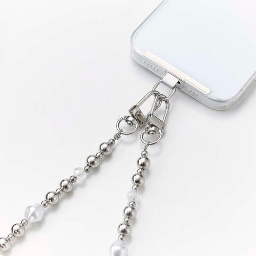 Elecom P-STSDH1BERSV Smartphone Shoulder Strap Bead Light Weight Reduce Shoulder Strain