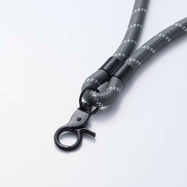 Elecom P-STSDH1CC08BK2 2-in-1 USB Cable Shoulder Strap