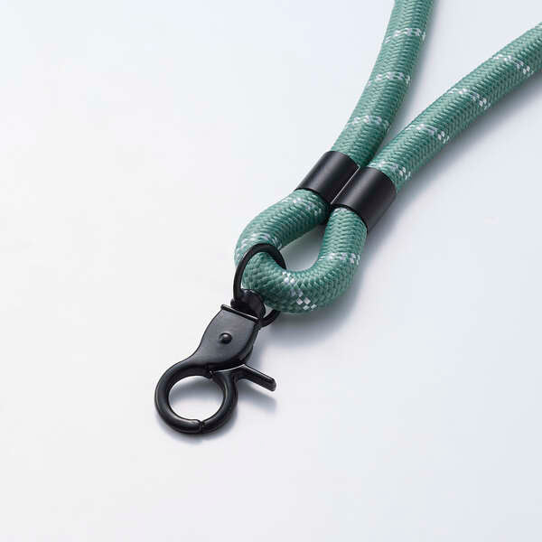 Elecom P-STSDH1CC08GN 2-in-1 USB Cable Shoulder Strap