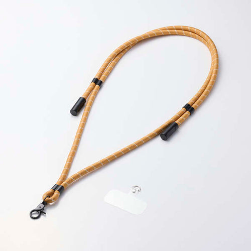 Elecom P-STSDH1CC08YL 2-in-1 USB Cable Shoulder Strap