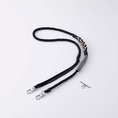 Elecom P-STSDH1KNBK Smartphone Shoulder Strap Knitted (Black)
