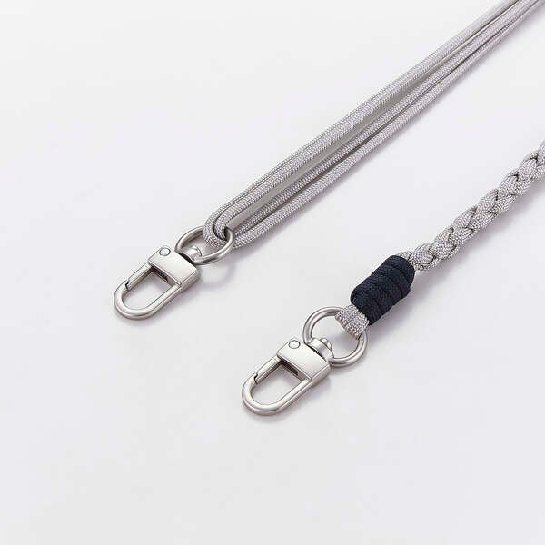 Elecom P-STSDH1KNGY Smartphone Shoulder Strap Knitted (Grey)