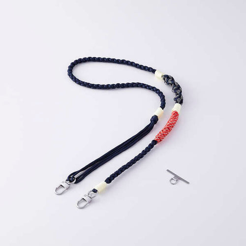 Elecom P-STSDH1KNNV Smartphone Shoulder Strap Knitted (Navy)