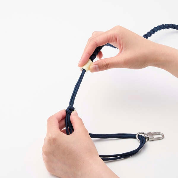 Elecom P-STSDH1KNNV Smartphone Shoulder Strap Knitted (Navy)