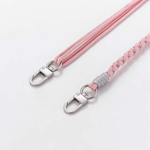 Elecom P-STSDH1KNPN Smartphone Shoulder Strap Knitted (Pink)