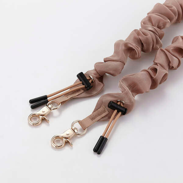 Elecom P-STSDH1SCEBR Smartphone Shoulder Strap Scrunchie Elegant (Brown)
