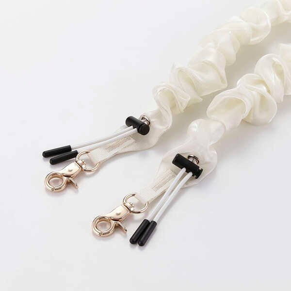 Elecom P-STSDH1SCEIV Smartphone Shoulder Strap Scrunchie Elegant (Ivory)