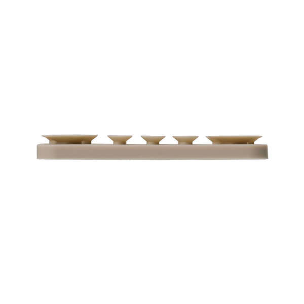 Elecom P-TKPTMAG01BG Takopita Suction Cup Silicone Pad Magnetic Adhesion Square (Beige)