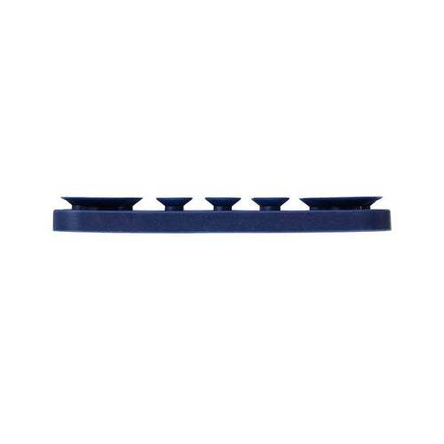 Elecom P-TKPTMAG01NV Takopita Suction Cup Silicone Pad Magnetic Adhesion Square (Navy)