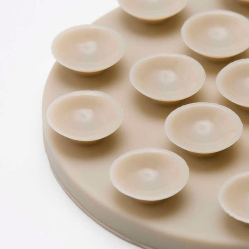 Elecom P-TKPTMAGB01BG Takopita Suction Cup Silicone Pad Magnetic Suction Band Function Circle (Beige)