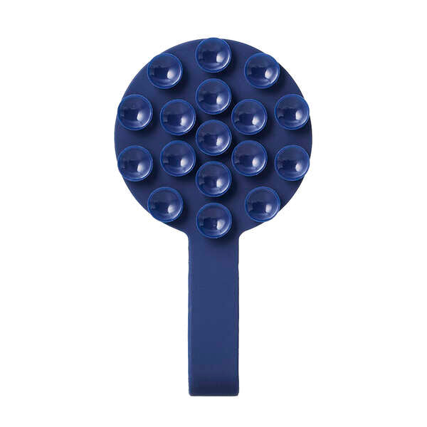 Elecom P-TKPTMAGB01NV Takopita Suction Cup Silicone Pad Magnetic Suction Band Function Circle (Navy)