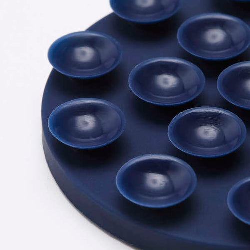Elecom P-TKPTMAGB01NV Takopita Suction Cup Silicone Pad Magnetic Suction Band Function Circle (Navy)