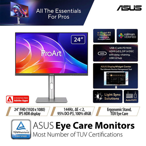 Asus ProArt PA249CGV - 24 FHD IPS Professional Monitor